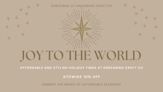 Sleigh Your Style: Affordable and Stylish Holiday Finds at Endearing Craft Co